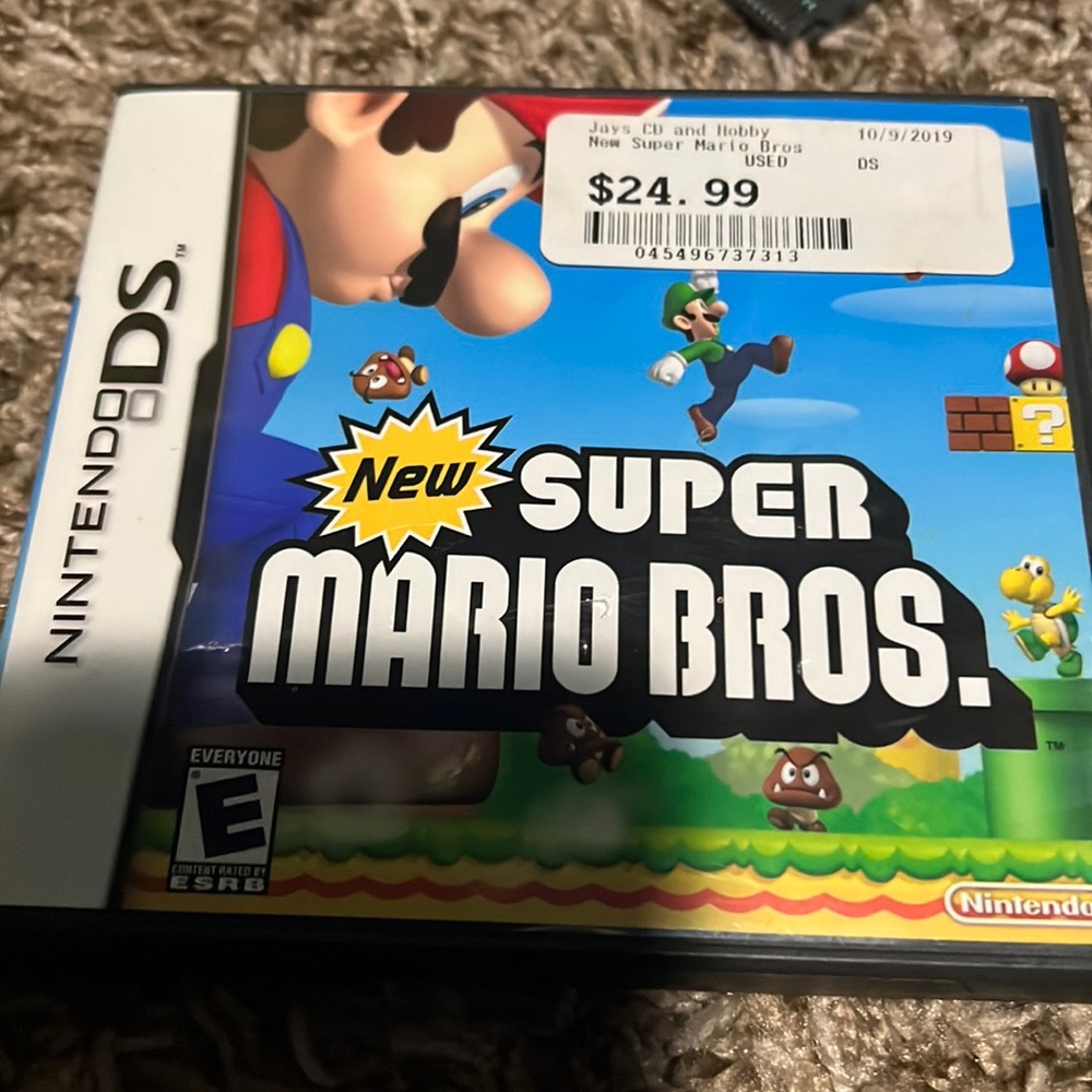 Super Mario Bros NINTENDO DS